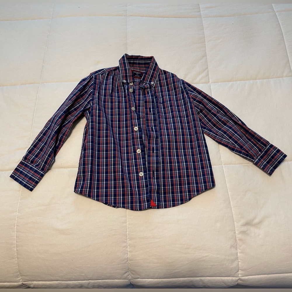 UNTUCKit Boys Button Up Shirt